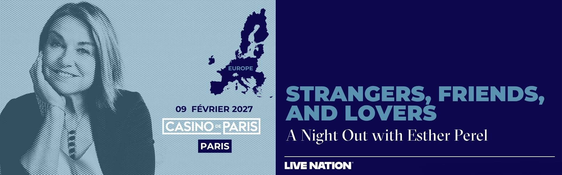 Esther Perel - Paris - 9 Février 2027 - Casino de Paris - Billetterie - Paris