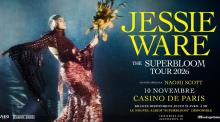 Jessie Ware - The Superbloom Tour 2026 - 10 Novembre 2026 - Casino de Paris - Billetterie - Paris
