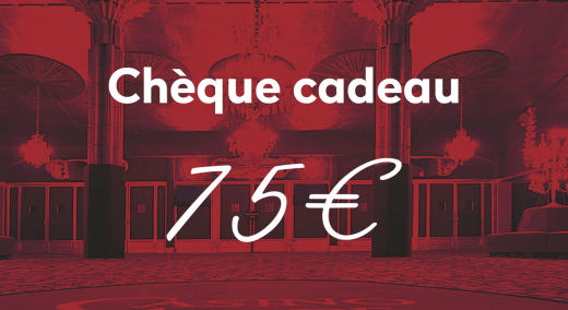 Chèque Cadeau - 75 Euros